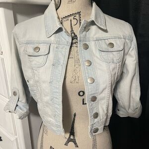 Bluenotes cropped Jean jacket